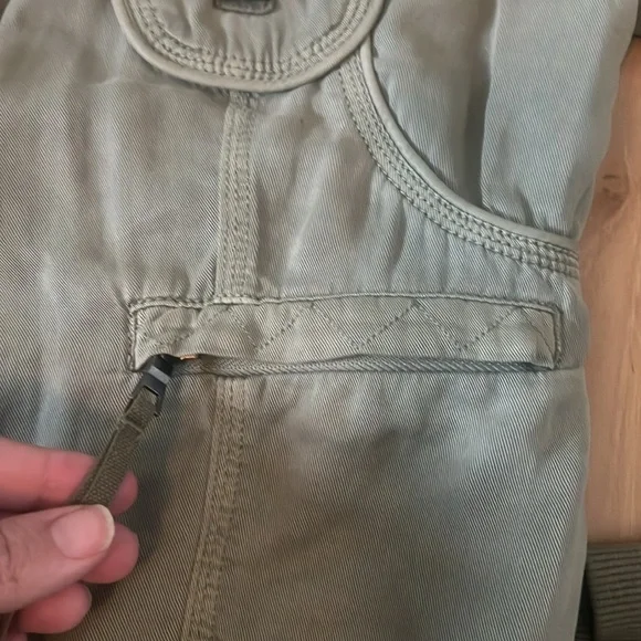 Olive Green Women's Bomber Jacket - Picture 15 of 16